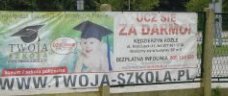Banner na basenie Banner na basenie